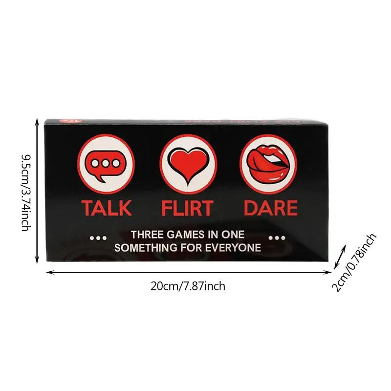 Talk, Flirt, Dare for Couples!