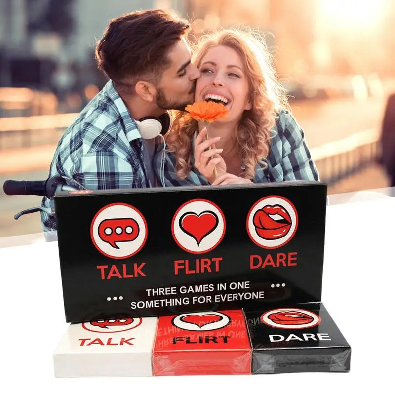 Talk, Flirt, Dare for Couples!